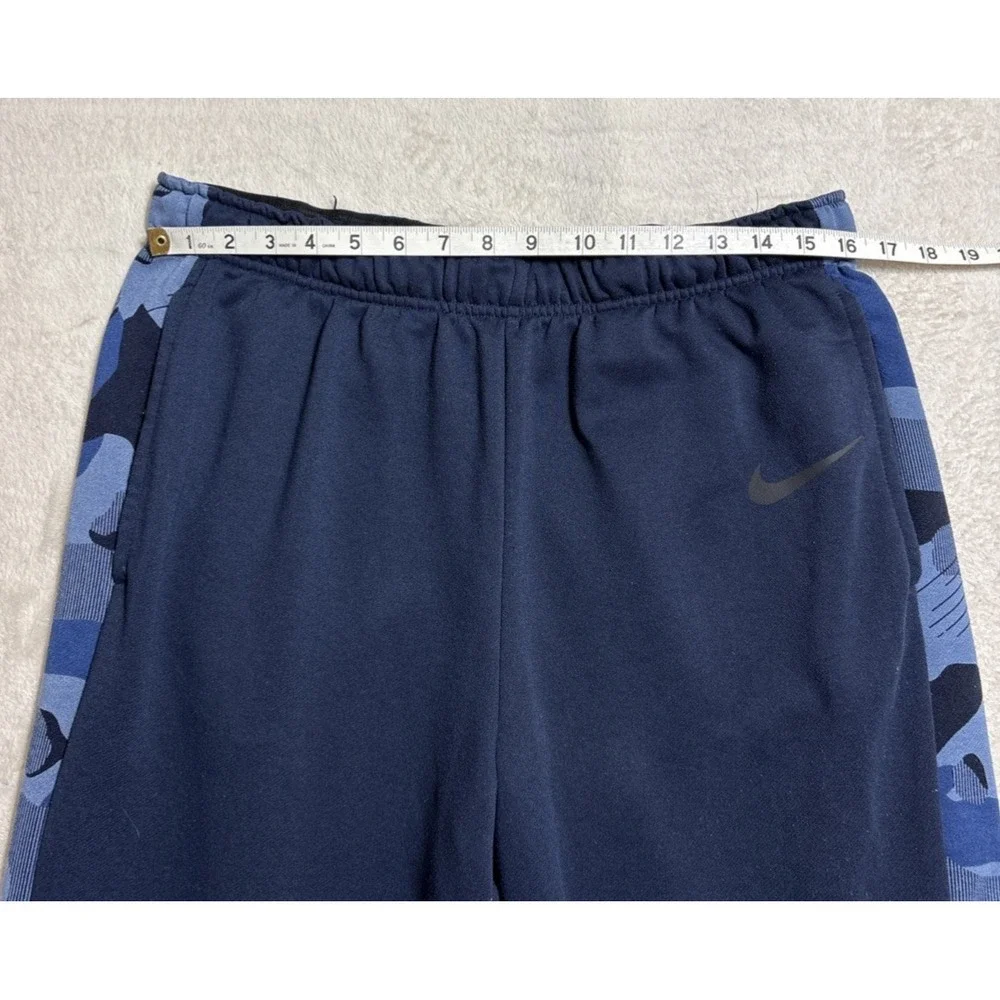 Nike Jogger Men's Size XL Dri-FIT Camo-Trim Fleece Tapered Sweatpants Athleisure